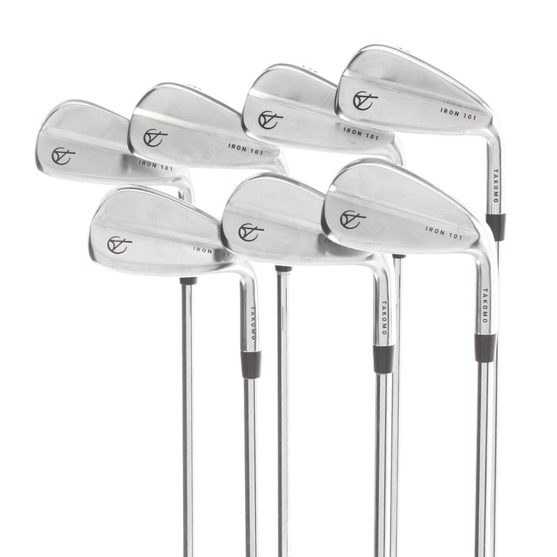 Takomo 101 Steel Mens Right Hand Irons 4-PW Regular - KBS Tour 90
