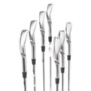 Ping i530 Steel Mens Right Hand Irons 5-UW White Dot 3* Upright Stiff - Dynamic Gold Mid 115