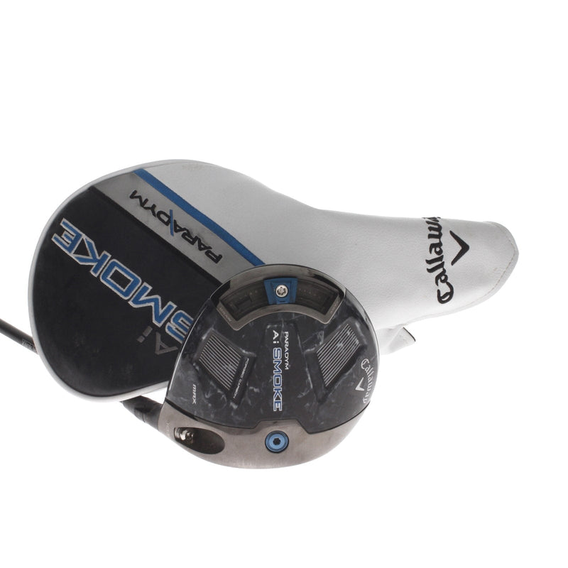 Callaway Paradym Ai-Smoke Max Graphite Mens Right Hand Driver 10.5* Stiff - Tensei AV Series Blue 55