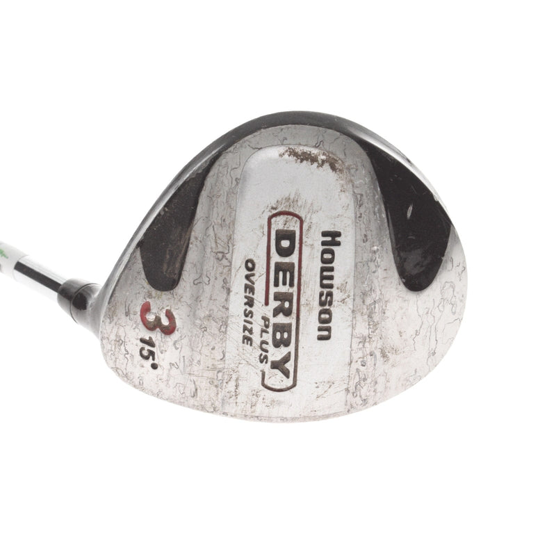 Howson Derby Plus Oversize Steel Mens Right Hand Fairway 3 Wood 15* Regular - Howson