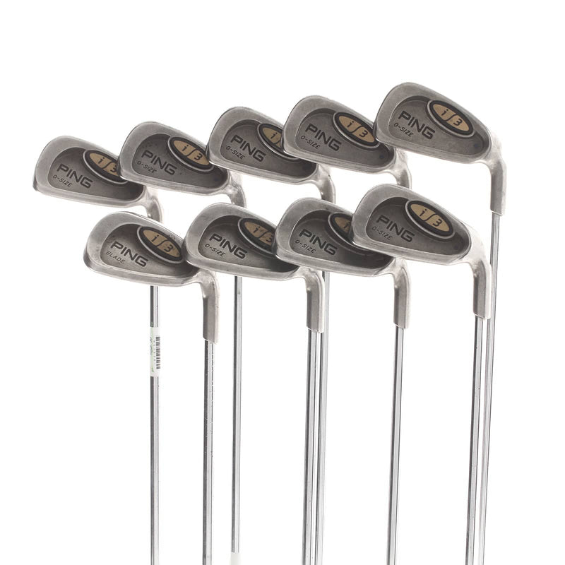 Ping i3 Steel Mens Right Hand Irons 3-GW Blue Dot 0.75* Upright Regular - Ping