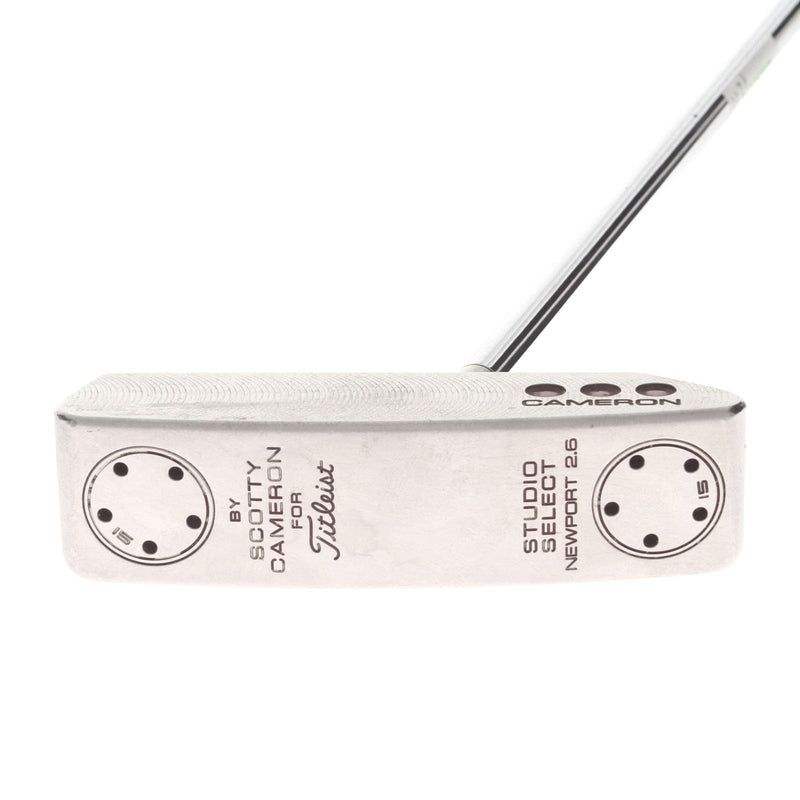 Scotty Cameron Studio Select Newport 2.5 Mens Right Hand Putter 34" Blade - Golf Pride Tour SNSR