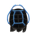 TaylorMade Cart Bag - Black/White/Blue