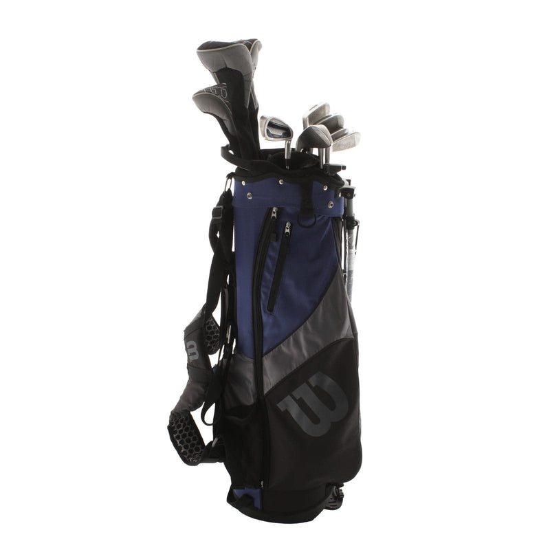 Wilson 1200 TPX Steel/Graphite Mens Right Hand Package Set Regular - Wilson Firestick