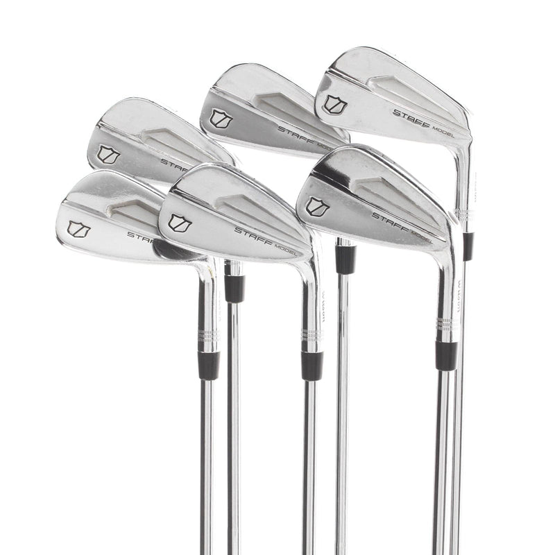 Wilson Staff Model Blade 2024 Steel Mens Right Hand Irons 5-PW Stiff - KBS Tour Lite