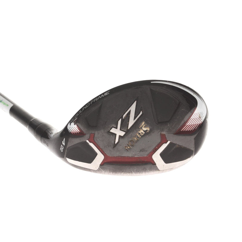 Srixon ZX Graphite Mens Right Hand 4 Hybrid 22* Regular - HZRDUS Smoke Black 80