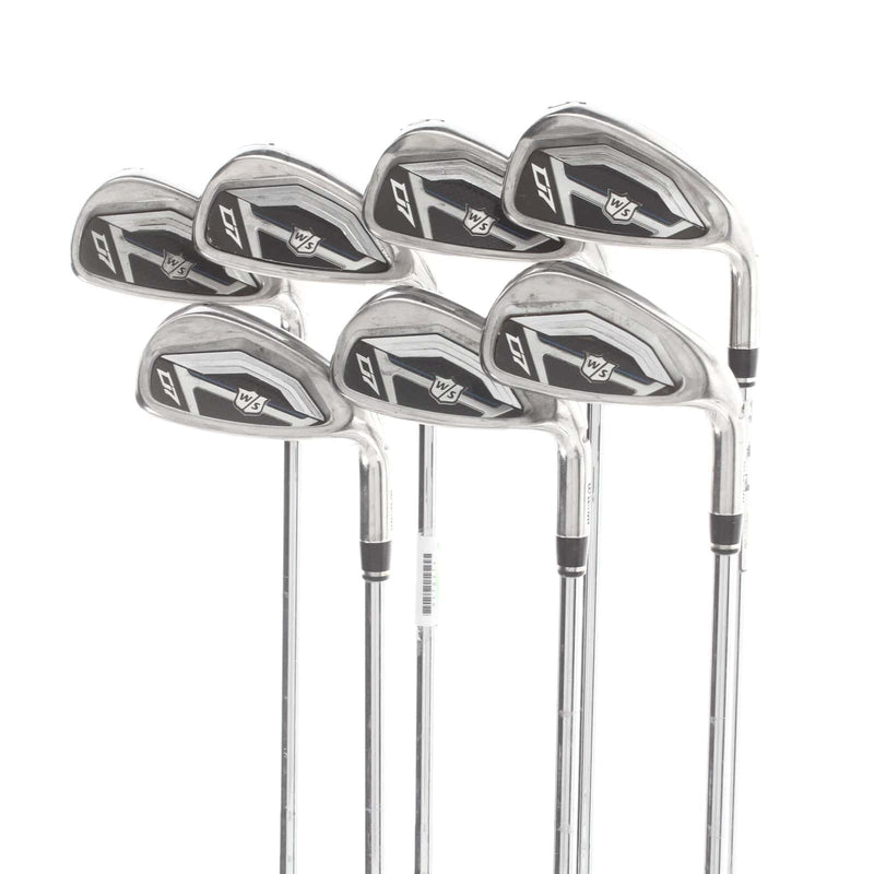 Wilson D7 Steel Mens Right Hand Irons 5-GW Regular - KBS Tour 90