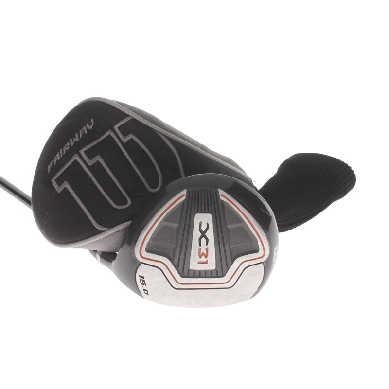 Wilson X31 Graphite Mens Right Hand Fairway 3 Wood 15* Regular - Wilson Firestick