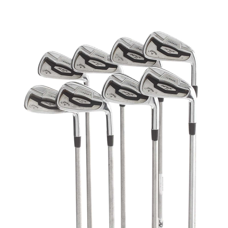 Callaway Apex Pro 2016 Steel Mens Right Hand Irons 3-PW Stiff - KBS Tour C-Taper 120