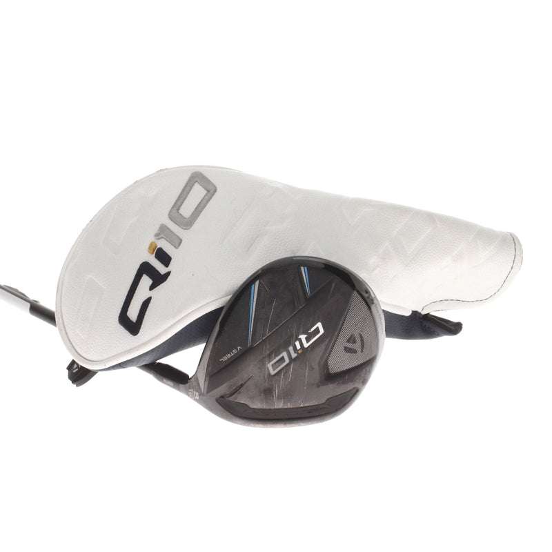 TaylorMade Qi10 Graphite Mens Right Hand Fairway 3 Wood 15* Stiff - Fujikura Ventus 5-S