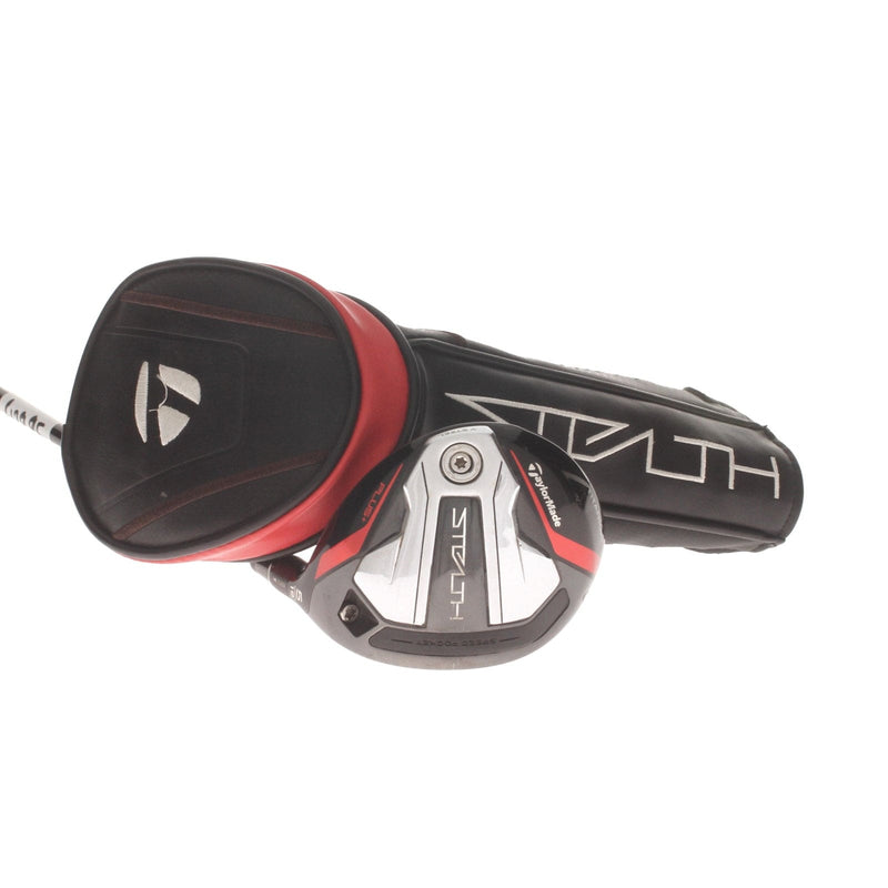 TaylorMade Stealth Plus Graphite Mens Right Hand Fairway 5 Wood 19* Stiff - HZRDUS RDX Smoke Red 6.0 75g