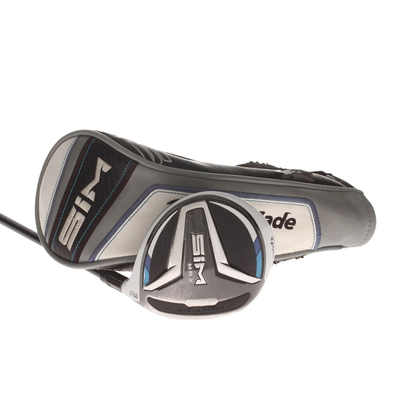 TaylorMade Sim Max Graphite Mens Right Hand Fairway 3 Wood 15* Regular - Fujikura Ventus Blue 5-R