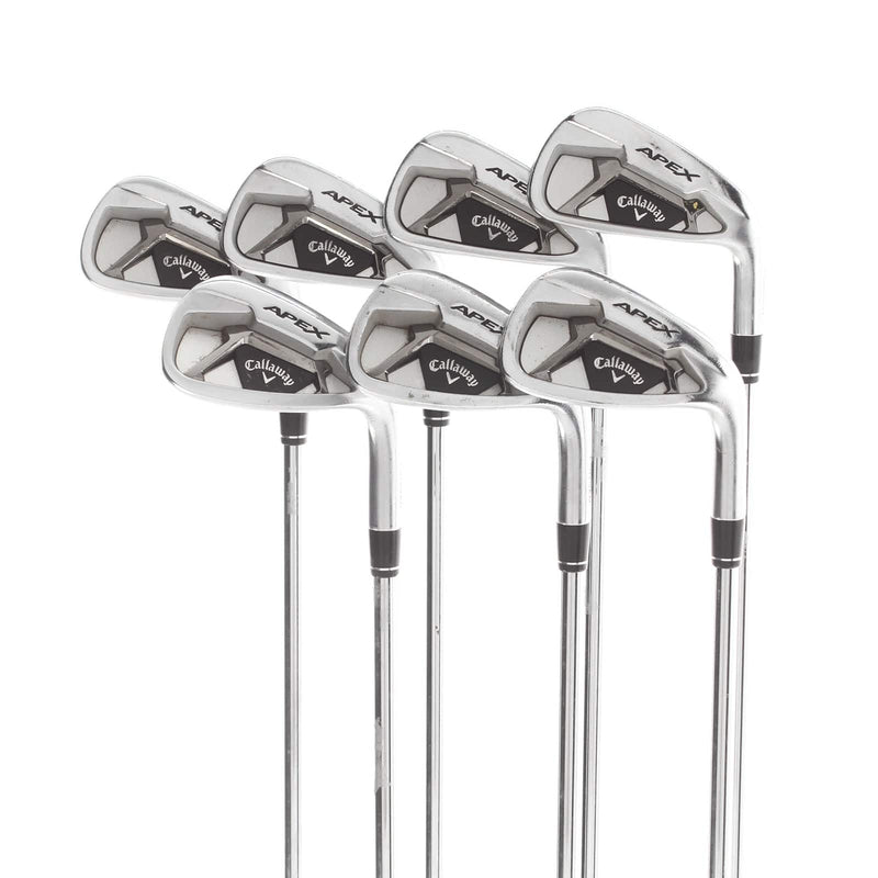 Callaway Apex 21 Steel Mens Right Hand Irons 5-AW Regular - KBS Max 80