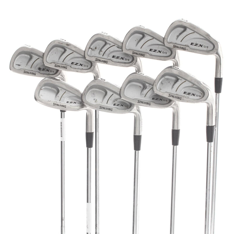 Spalding FZX O/S Steel Mens Right Hand Irons 3-SW Regular - Spalding