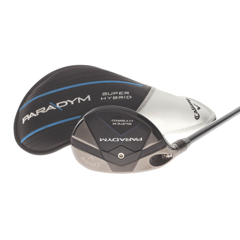 Callaway Paradym Super Hybrid Graphite Mens Left Hand 4 Hybrid 21* Regular - UST Mamiya Recoil Dart F3 75