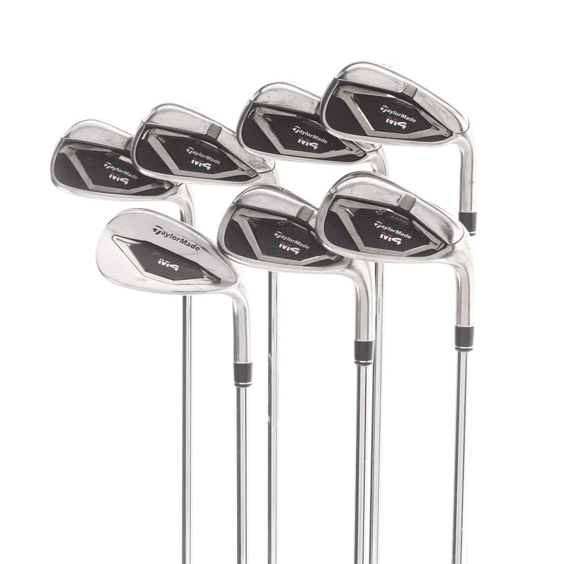 TaylorMade M4 Steel Mens Right Hand Irons 5-SW Regular - KBS Max 85