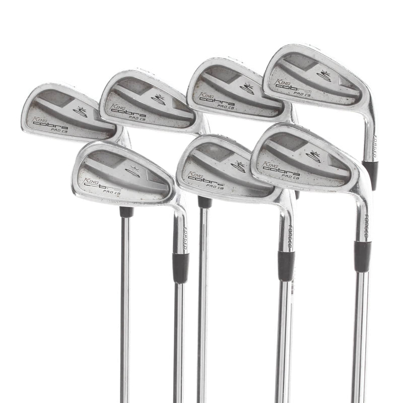 Cobra King Pro CB Steel Mens Right Hand Irons 4-PW Regular - Dynamic Gold