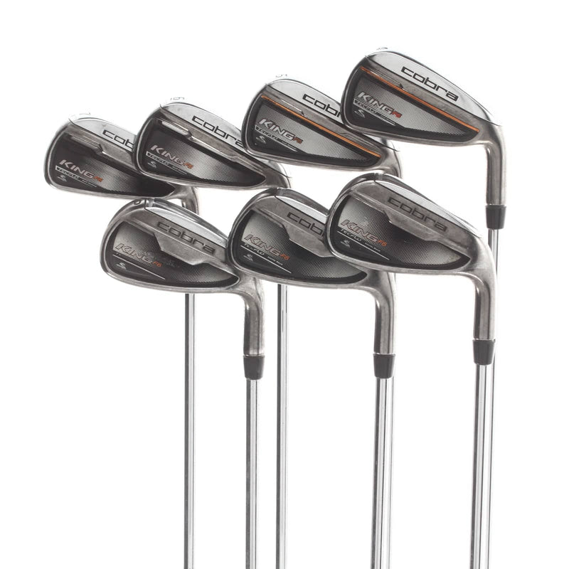 Cobra King F6 Steel Mens Right Hand Irons 4-PW Regular - Cobra