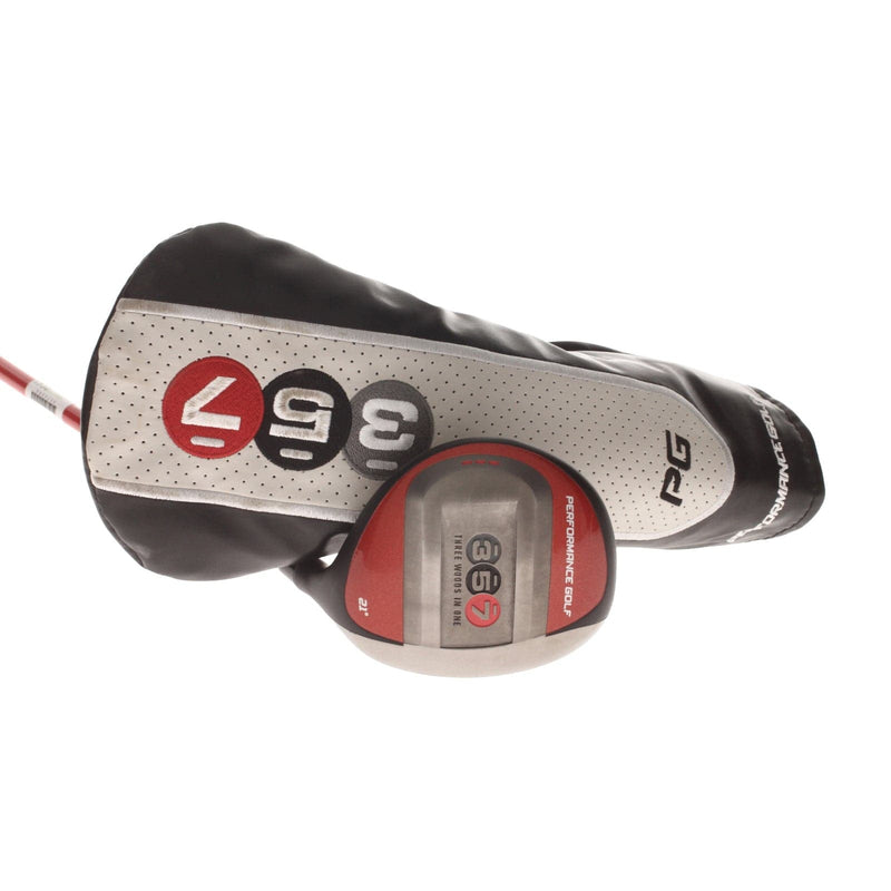 Performance Golf 357 Graphite Mens Right Hand Fairway 7 Wood 21* Senior - Performance Golf 55g
