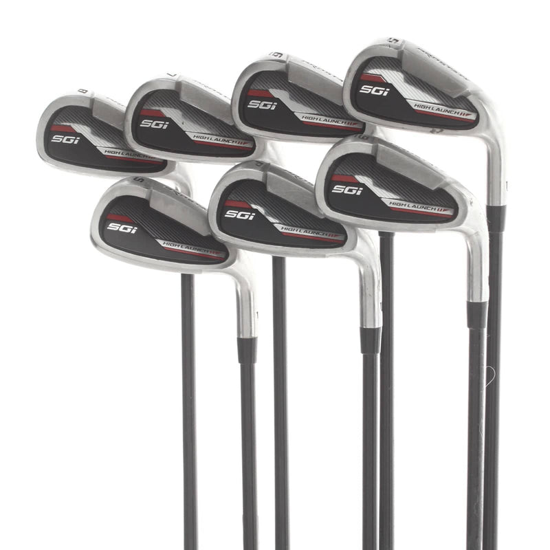 Wilson Prostaff SGI High Launch Graphite Mens Right Hand Irons 5-SW Regular - Wilson Prostaff