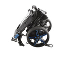 Powakaddy Micra 3-Wheel Push/Pull Trolley - Black/Blue/Grey