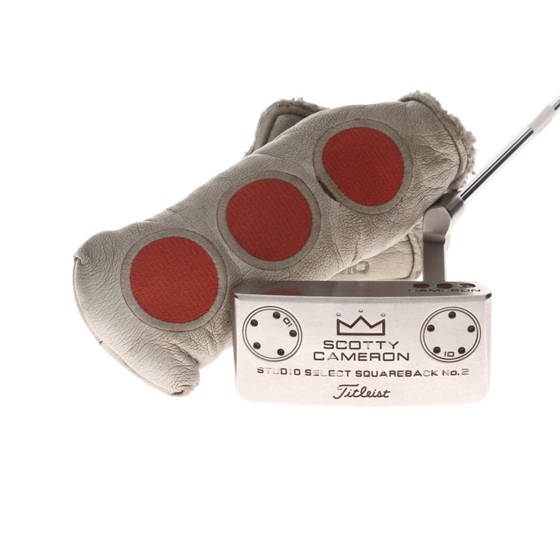 Scotty Cameron Studio Select Squareback No.2 Mens Right Hand Putter 35" Mid-Mallet - Super Stroke 3.0 Slim