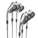 Mizuno JPX 800 Steel Mens Left Hand Irons 4-PW Regular - Dynalite Gold XP