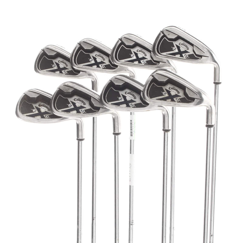Callaway X-20 Steel Mens Right Hand Irons 3-PW Uniflex - Callaway