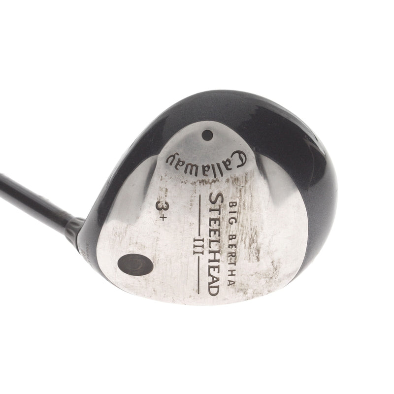 Callaway Big Bertha Steelehad III Graphite Mens Right Hand Fairway 3 Wood 15* Regular - System III