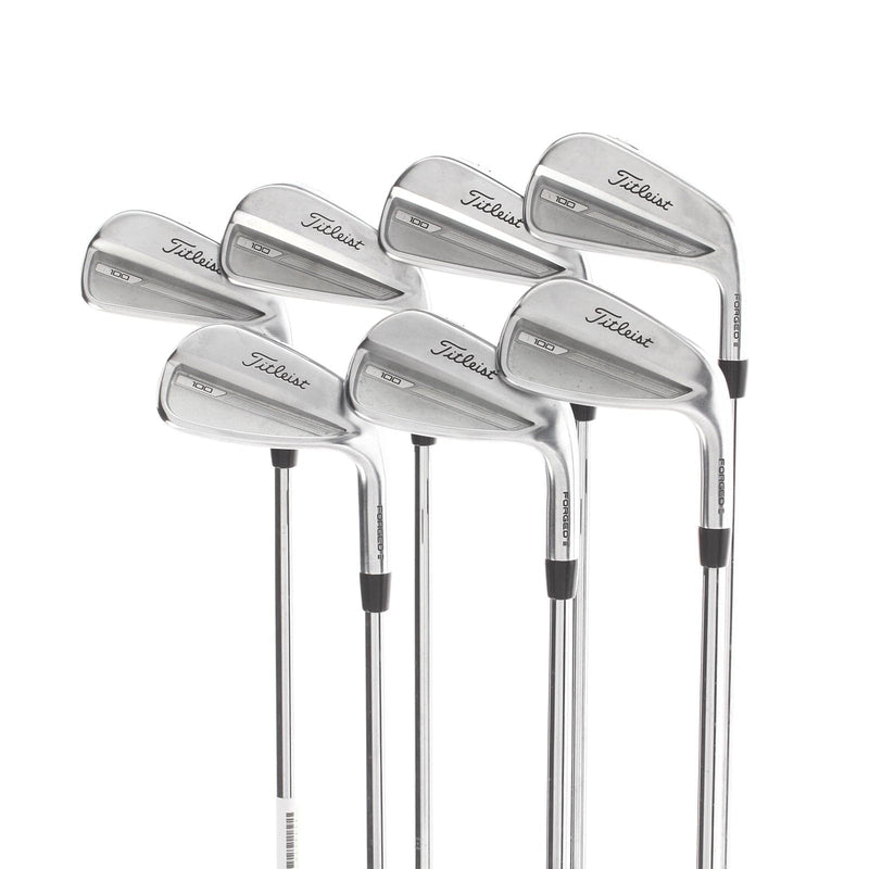 Titleist T100 Steel Mens Right Hand Irons 4-PW Stiff - AMT Tour White S300