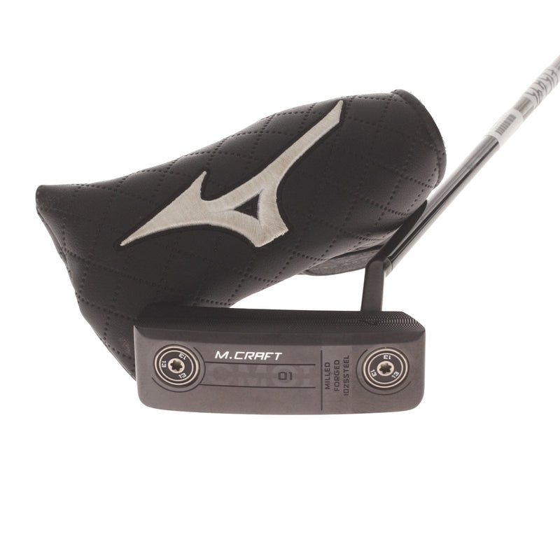 Mizuno M-Craft Omio Mens Right Hand Putter 34" Blade Mizuno - Lamkin Sink Fit Pistol