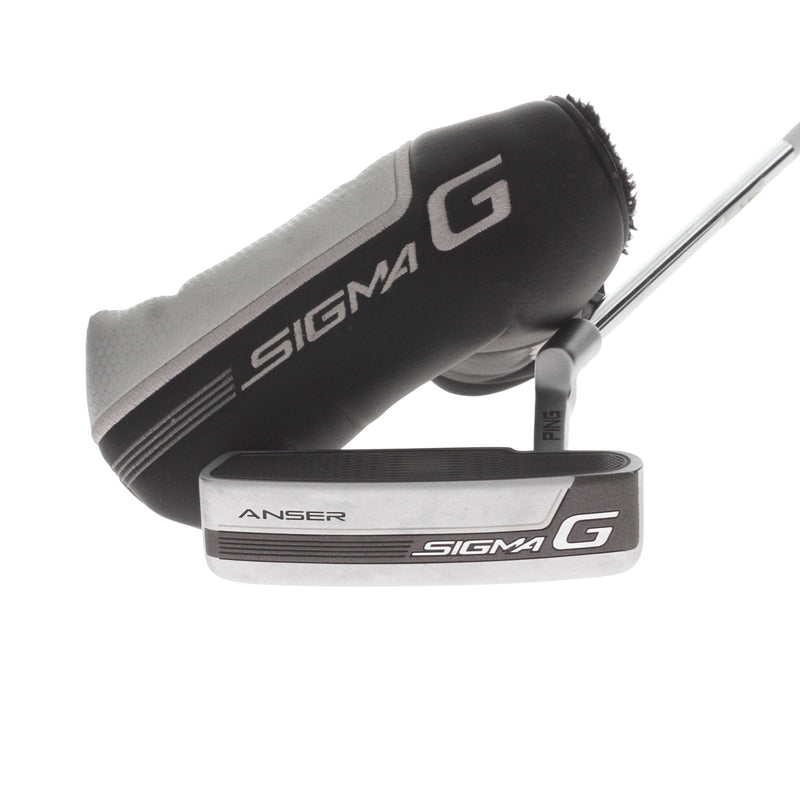 Ping Anser Sigma G Mens Right Hand Putter Yellow Dot 34" Blade 1.5* Upright Ping - Ping Pistol PP60