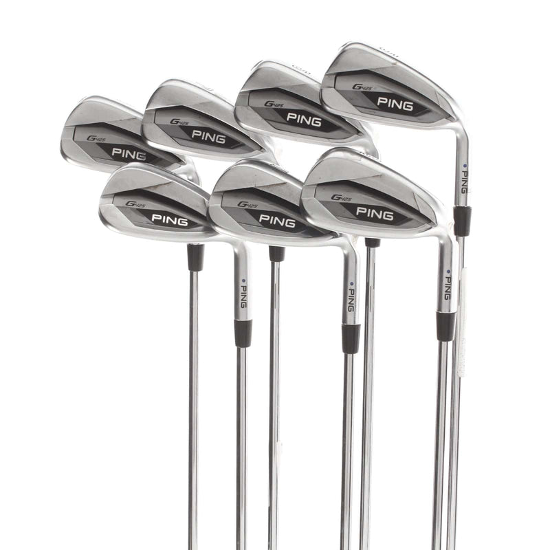 Ping G425 Steel Mens Right Hand Irons 5-SW Blue Dot 1* Upright Regular - Ping AWT 2.0