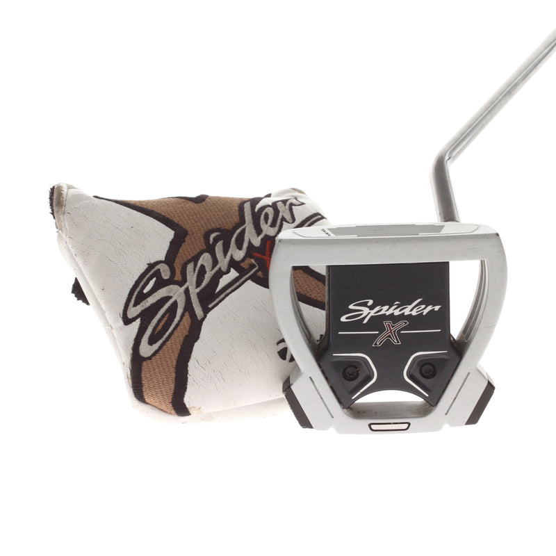 TaylorMade Spider X Mens Right Hand Putter 34" Mallet KBS CT Tour Putter - Super Stroke Pistol GTR 1.0