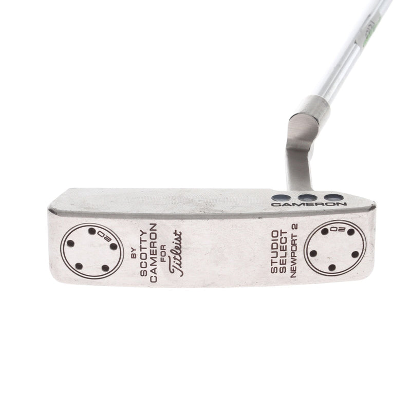 Scotty Cameron Studio Select Newport 2 Mens Right Hand Putter 33" Blade  - Golf Pride Reverse Pistol