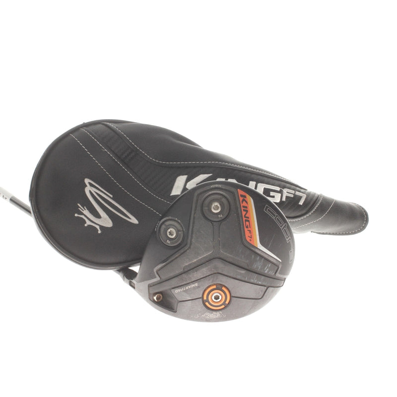 Cobra King F7+ Graphite Mens Right Hand Driver 10.5* Stiff - Fujikura XLR8 Pro