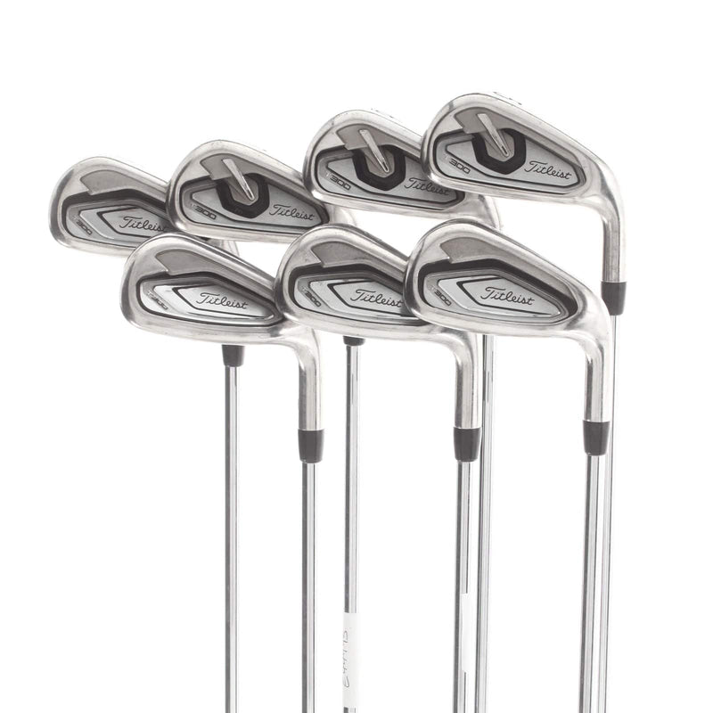 Titleist T300 Steel Mens Right Hand Irons 5-GW Stiff - AMT Red