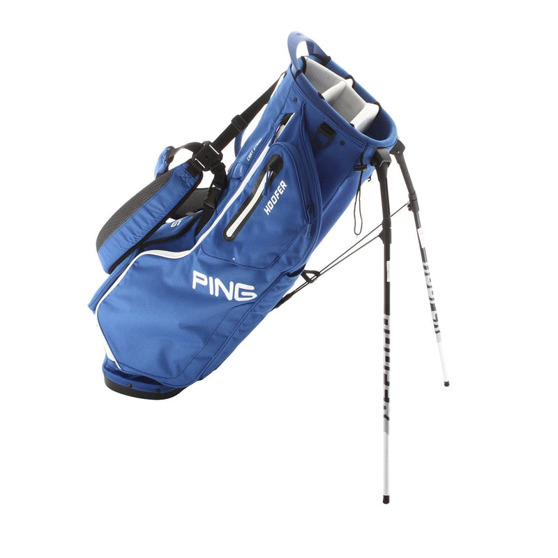 Ping Hoofer Stand Bag - Blue/White
