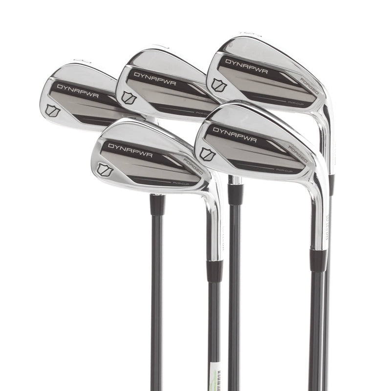 Wilson Dynapwr Forged Graphite Mens Right Hand Irons 6-PW Regular - UST Mamiya HDC Recoil 70 R