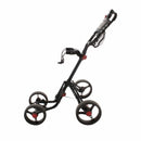Caddy Tek Caddy Tek 3-Wheel Push/Pull Trolley - Black