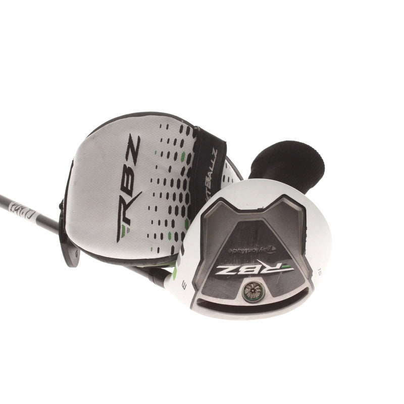 TaylorMade RBZ Graphite Mens Right Hand Fairway 3 Wood 15* Stiff - Matrix Ozik Xcon-5