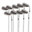 TaylorMade Supersteel Burner Steel Mens Right Hand Irons 3-SW Regular - TaylorMade Rifle Precision R-80