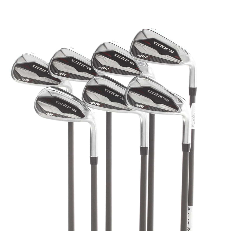 Cobra Air-X Graphite Mens Right Hand Irons 5-SW Regular - Cobra Ultralite 50R
