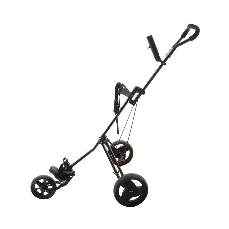 Slazenger 3-Wheel Push/Pull Trolley - Black