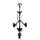 Slazenger 3-Wheel Push/Pull Trolley - Black