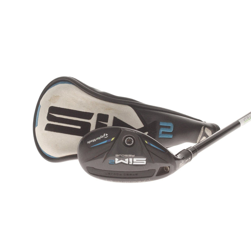 TaylorMade Sim2 Graphite Mens Left Hand 3 Hybrid 19.5* Stiff - Tensei AV Series 80HY Blue