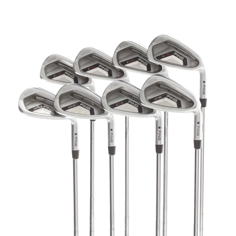 Ping i25 Steel Mens Right Hand Irons 4-SW Blue Dot 0.75* Upright Stiff - Ping CFS