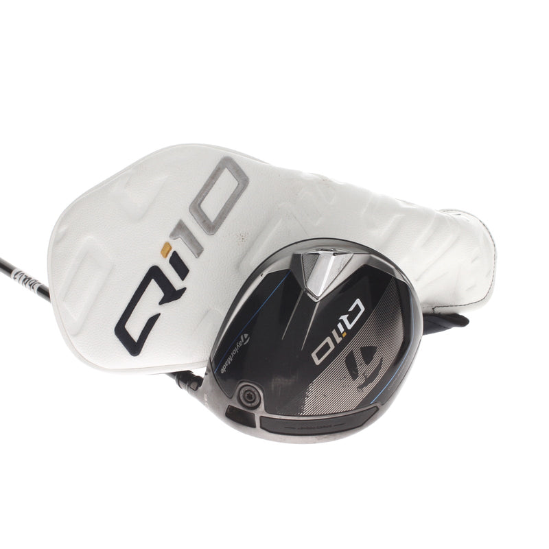 TaylorMade Qi10 Graphite Mens Right Hand Driver 9* Stiff - HZRDUS Silver 6.0 60g