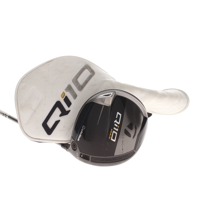 TaylorMade Qi10 Max Graphite Mens Right Hand Driver 10.5* Stiff - Fujikura Speeder NX 50-S