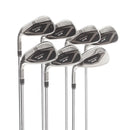 TaylorMade M4 Steel Mens Left Hand Irons 5-SW Regular - KBS Max 85
